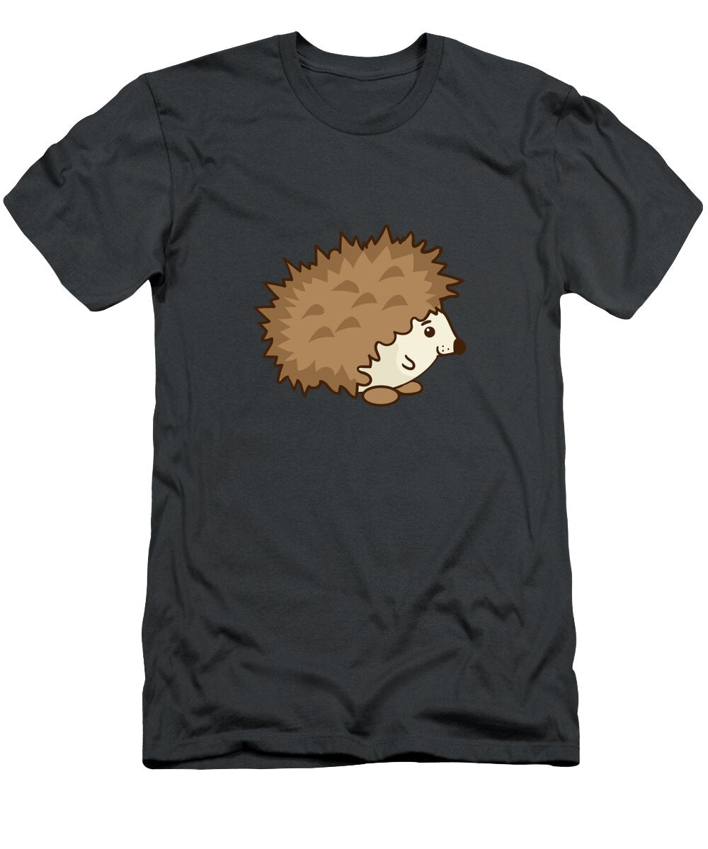 1 Cute Cute Hedgehog Motif Ari Shok T-Shirt