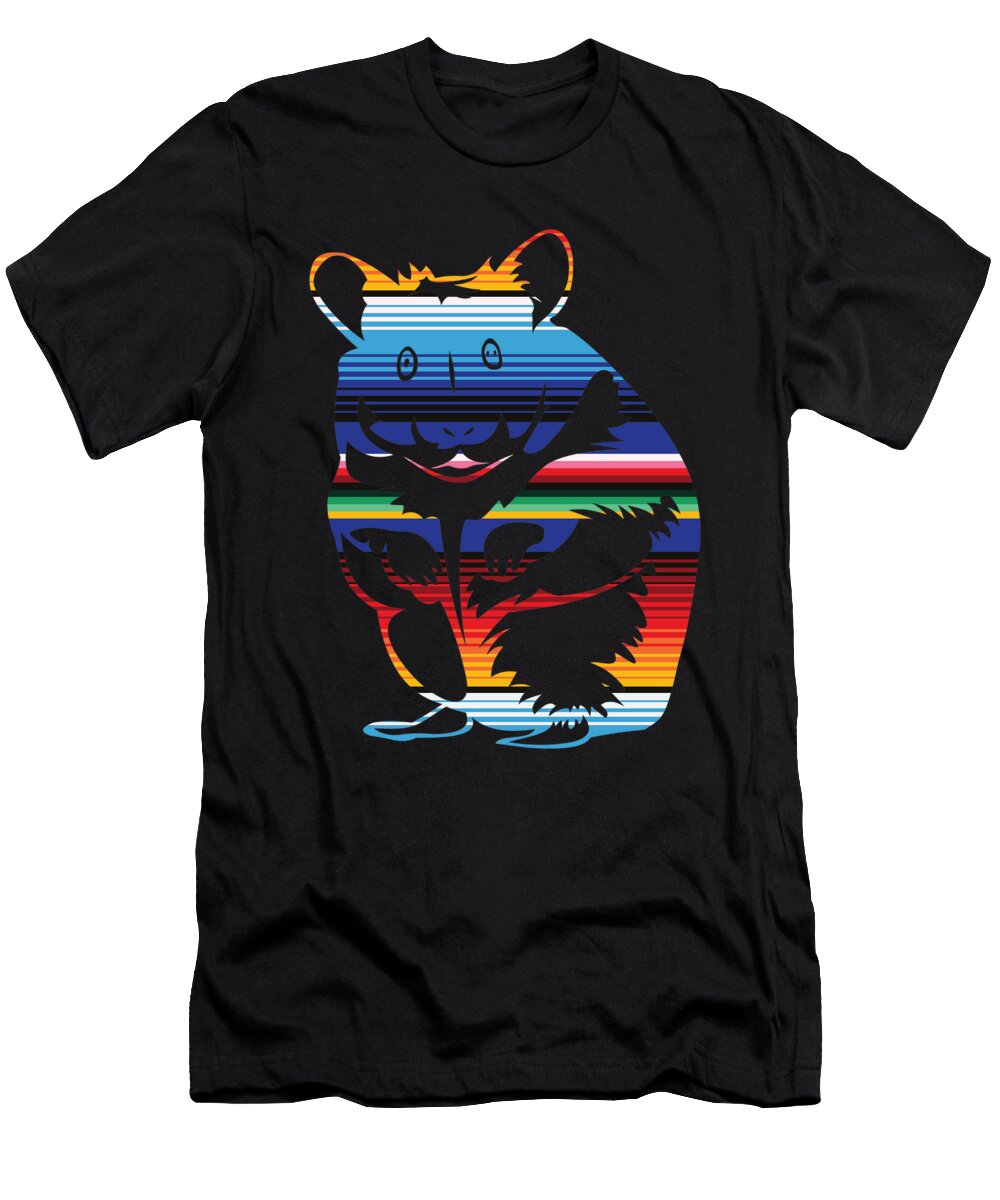 9 Abstract Hamster Calnyto T-Shirt