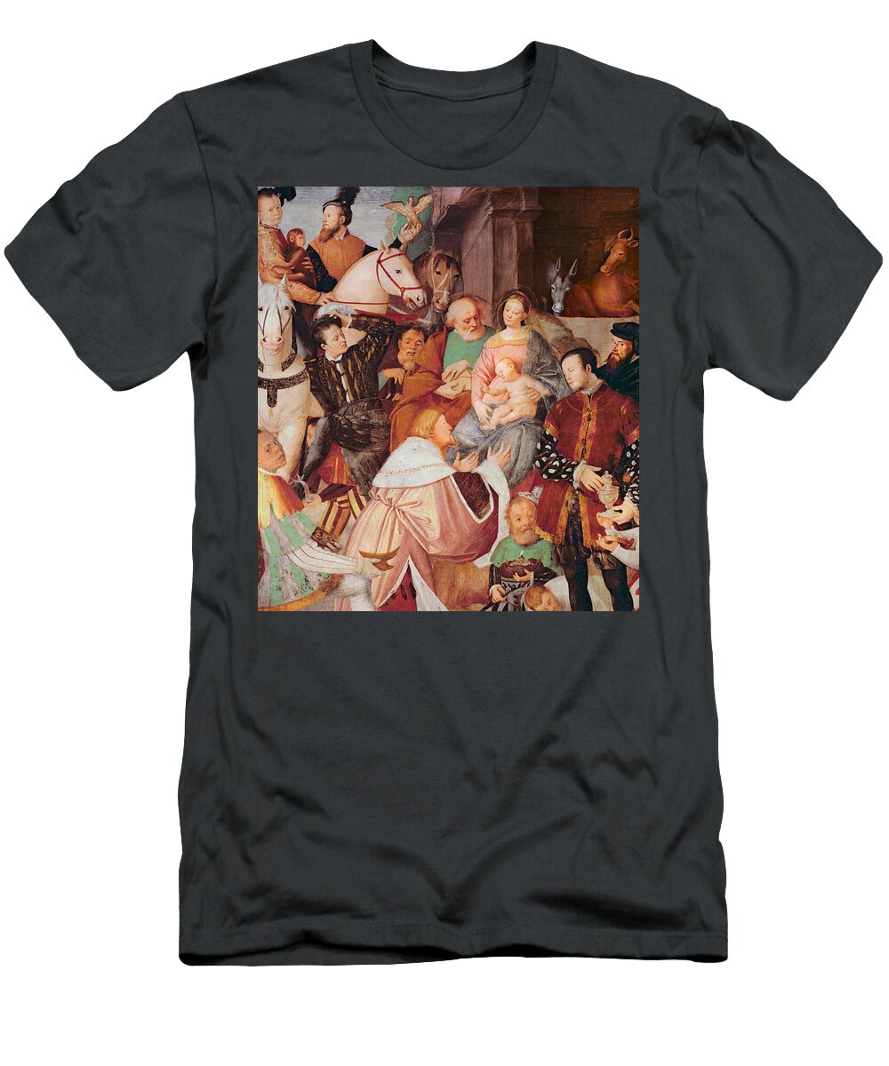Adoration of the Magi Gaudenzio Ferrari T-Shirt