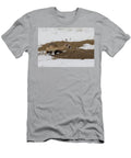 Black Footed Ferret Peering Down Entrance to Prairie Dog Charlie Summers Natureplcom T-Shirt