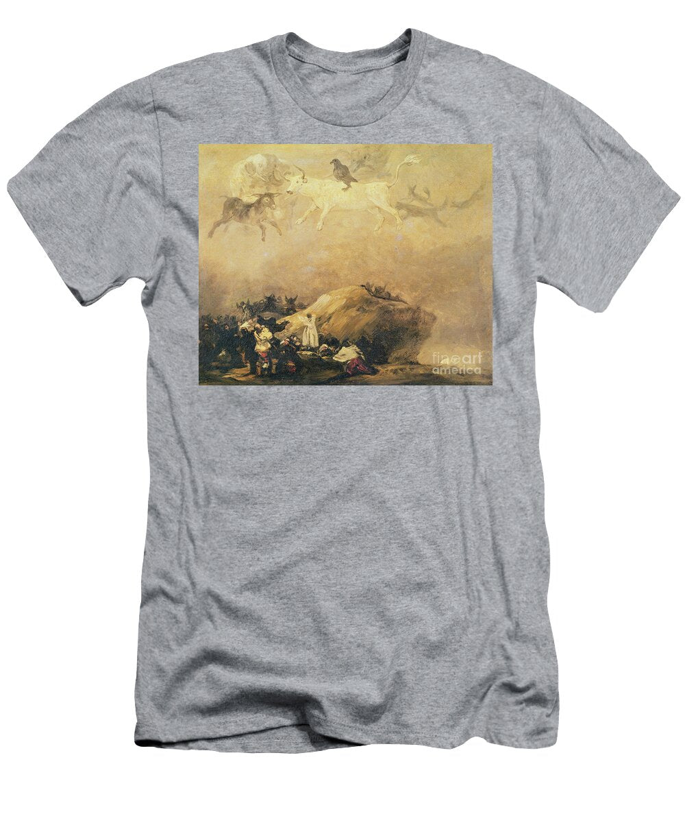 Capriccio Scene Animals in the Sky Francisco Jose De Goya Y Lucientes T-Shirt