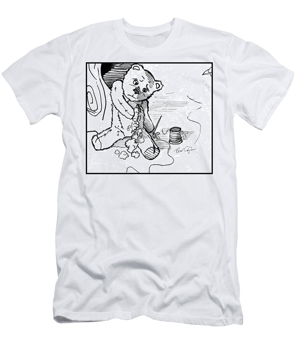 Frank the Bear All Stitched Up Rene Capone T-Shirt
