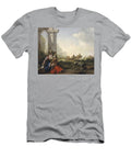 Italian Peasants Among Ruins Jan Weenix T-Shirt