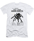 Multi Legged Horror Hamster Funny Tarantula Graphic Roger Kuo Art T-Shirt