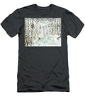 Ski Print Bar Ue Chair Steamboat in a Snowstorm Pete Caswell T-Shirt