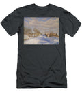 Snowcovered Highroad in the Sunshine Fritz Syberg Danish T-Shirt